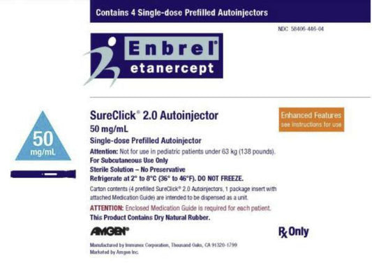 Enbrel 2 Pack 50 MG 